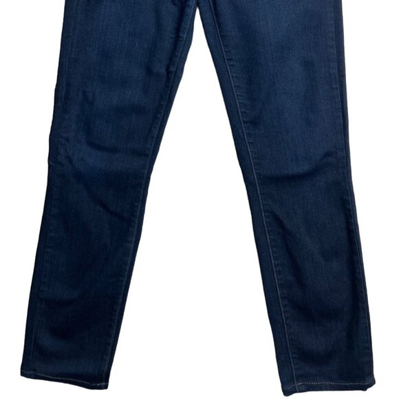 Paige Woman's Dark Blue High Rise Jeans Size 27 - Picture 3 of 9